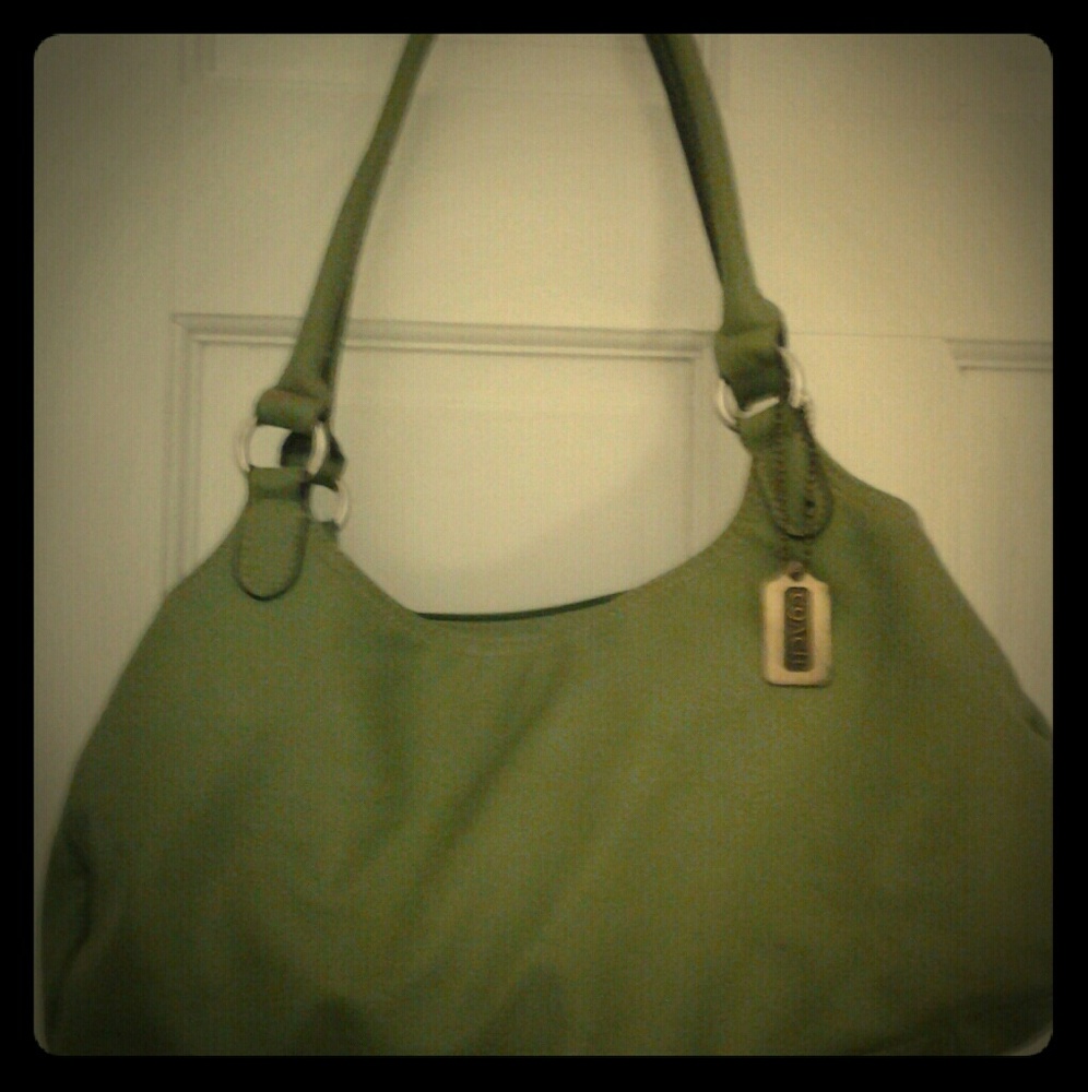 Leather Coach Purse